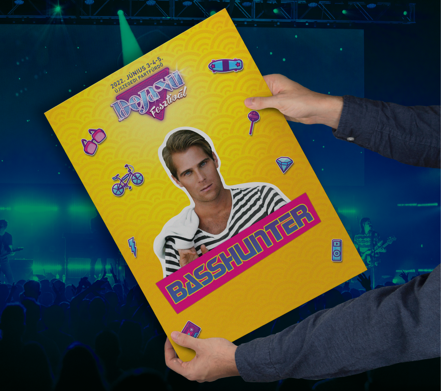 Egy Deja vu-s plakás Basshunterrel